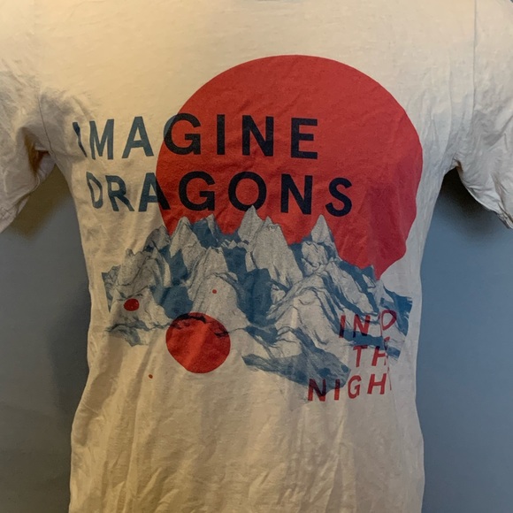 Imagine Dragons 2014 Concert Tee Size Large - Picture 2 of 5